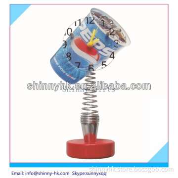 ODM/OEM design digital alarm time clock for PEPSI promotion